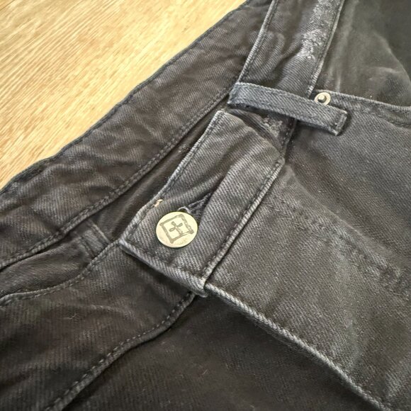 KSUBI 'Van Winkle' Distressed Denim - 36" - BLACK - Picture 4 of 7
